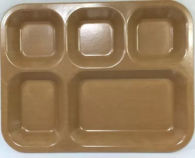 Military Mess Tray Bakelite Style Melamine 5 Compartment • $11.95