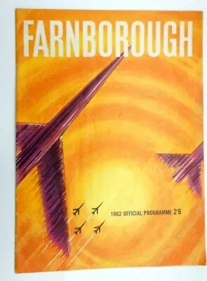 £20 • Buy 1962 Farnborough Air Show Souvenir Programme Booklet  