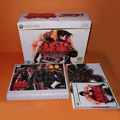 £129.99 • Buy Xbox 360 Hori Tekken 6 Wireless Arcade Fighting Stick Bundle Pal Game Book Boxed