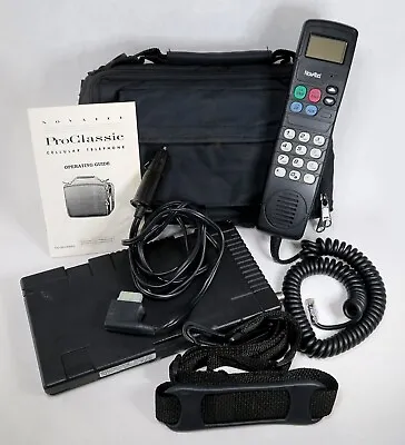 Novatel ProClassic Cellular Telephone Vintage 1992 Car Bag Phone Parts Repair • $31.76