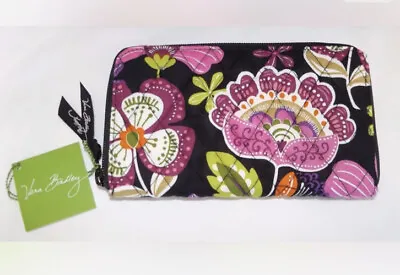 VERA BRADLEY Accordion Wallet - Pirouette Pink / Black - Brand New With Tag • $19.99