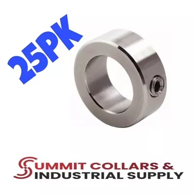 (25) 3/4  Stainless Steel Shaft Collar Set Screw  Stop Css-75-25 • $81.45