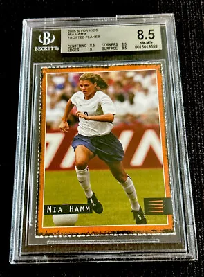 MIA HAMM Rare 2005 Earn Your Stripes Sports Illustrated For Kids USWNT BGS 8.5 • $350