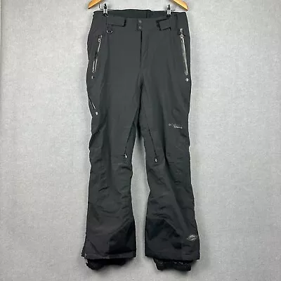 Columbia Pants Mens Medium W32xL30 Black Titanium Omni-Tech Snowboard Skiing • $49.95