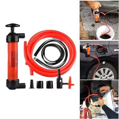 Siphon Fluid Extractor Pump Manual Suction Oil Fuel Disel Transmission Transfer • $15.89