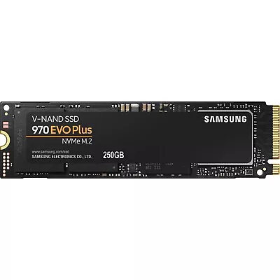 Samsung 970 EVO Plus 250GB M.2 NVMe PCIe 3.0 X4 Internal Solid State Drive SSD 3 • $111