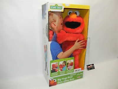 Big Hugs Elmo Hasbro Playskool Interactive 22  Sesame Street New In Box NIB • $99.95