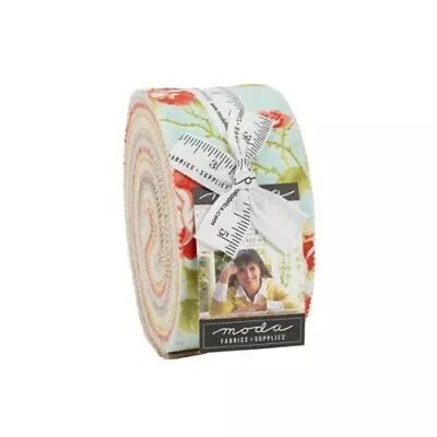 Stitched ~ Moda ~ Jelly Roll (40) 2 1/2  Strips 100% Cotton 20430JR • $39.75