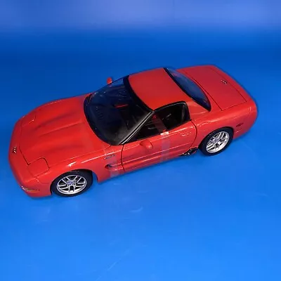 Maisto Special Edition 2001 Chevrolet Corvette Z06 Diecast 1:18 Scale (Red) • $25