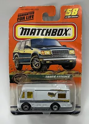 Matchbox Truck Camper Wilderness Adventure 1999 # 58  1/64 • $4.19