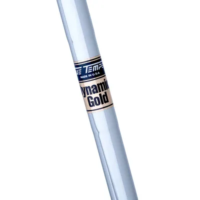 New True Temper Dynamic Gold Taper Tip .355 Steel Iron Shaft -Pick Flex & Length • $27.99