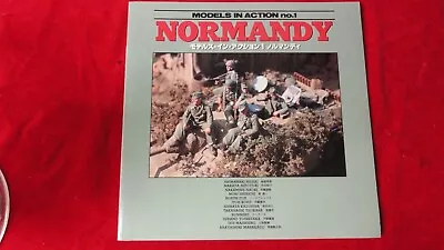 BOOK- MODELS IN ACTION No1 NORMANDY - SOFT COVER -ENGLISH/JAPANESE TEXT - PHOTOS • $10