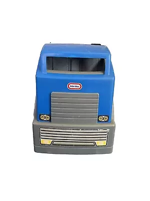 Preowned Vintage   Little Tikes  Blue Semi Truck Toy DOT RR0925 - No Trailer • $8