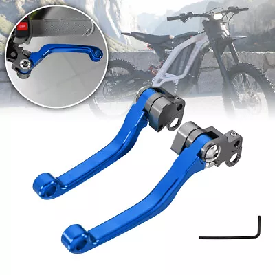 Pair Blue Pivot Short Brake & Clutch Levers For Sur-Ron MX For Segway X260 • $29.99