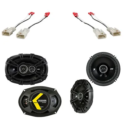 Fits Mitsubishi Galant 2004-2013 Speaker Replacement Kicker DSC65 DSC693 Package • $179.98