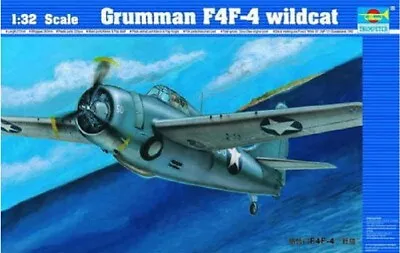 Trumpeter 1/32 02223 Grumman F4F-4 Wildcat • $24.99