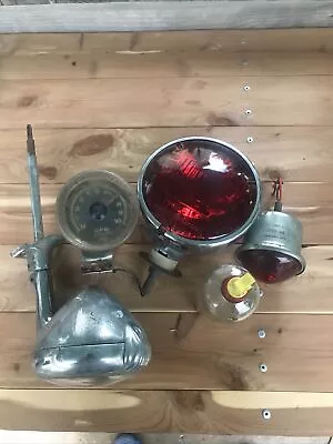 Vintage Car Parts Lot Unity Grote Shell Dixco S&M Lamp Co Parts Only • $325