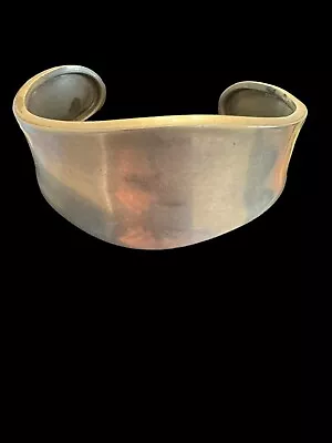  Vintage Silver Mexico Alpaca  Cuff  Bracelet  • $26.99