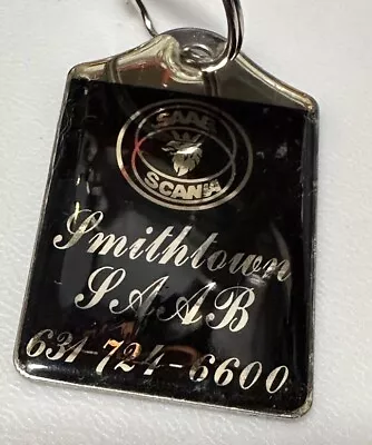 St James NY Smithtown SAAB Auto Dealership Car Dealer New York Motors Keychain • $21.99