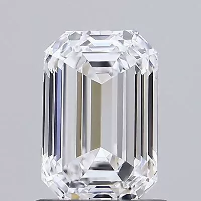 1ct D VVS2 Emerald Cut Lab-Created Diamond Loose - Ideal Cut - IGI Certified • £700