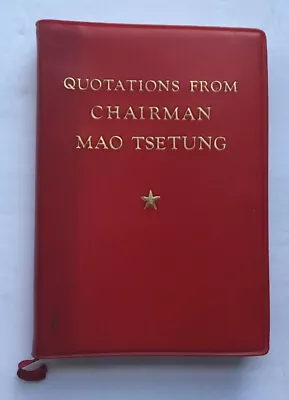 QUOTATIONS FROM CHAIRMAN MAO TSETUNG Little Red Book 1972 Peking Engilsh Text • £76.33