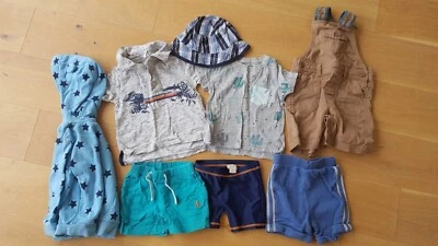 £5.25 • Buy 6-12 Months Baby Boy Bundle Spring Summer Baby GAP Monsoon Marks And Spencer 