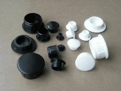£2.04 • Buy Hole Plugs Plastic Blanking Masking Finishing Inserts  / Black Or White 