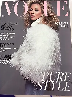 UK Vogue Kate Moss Cover May 2019 • £19.99