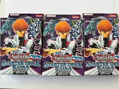 Yugioh Kaiba Reloaded Starter Deck X3 • $59.95