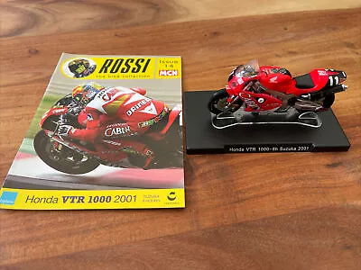 Leo Models VALENTINO ROSSI Honda VTR 1000-8H #46 Suzuka 2001 1-18 • £13