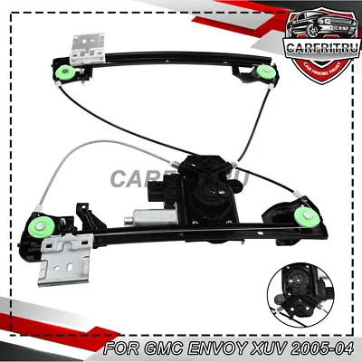 Midgate Power Window Regulator With Motor For GMC Envoy XUV 2004 2005 15101585 • $104.59