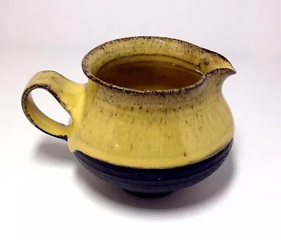 Vintage Creamer Chocolate Stoneware Denmark Studio Pottery By Henrik Ditlev • $28