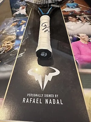 Rafael Rafa Nadal Signed Tennis Racket • £1699
