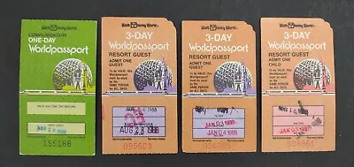 Walt Disney World Passport 3-Day Complimentary OneDay Pass Guest Ticket Epcot MK • $37.97