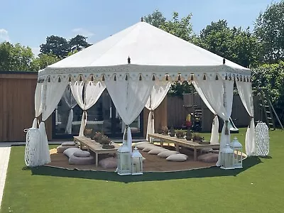 Large Boho Marquee Pavilion For HIRE Only - PLEASE READ OUR LISTING IN FULL • £50