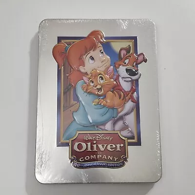 Disney Oliver And Company Limited Supply DVD In Embossed Tin Collector's Edition • $30