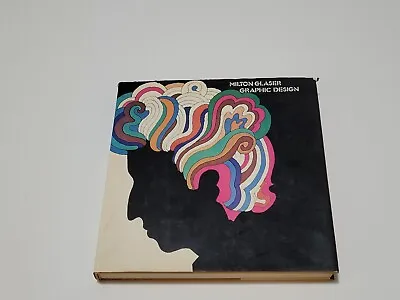 Milton Glaser: Graphic Design 1973 Overlook 1st Printing HC SIGNED With Drawing  • $297.46
