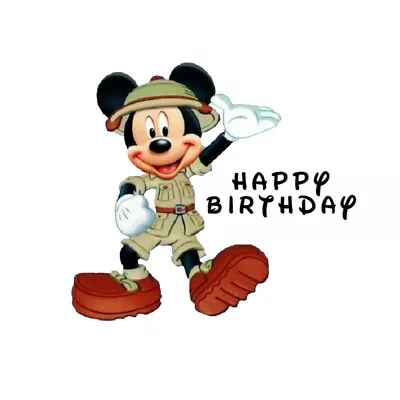 12 Mickey Mouse Safari 2.5   Labels Birthday Baby Shower Any • $4.50