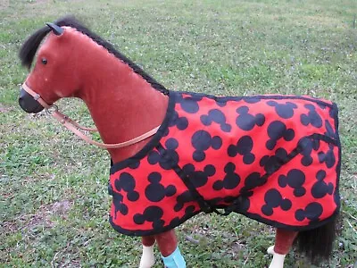 DISNEY MICKEY MOUSE Horse Blanket American Girl Battat Our Generation Doll AG OG • $34.37
