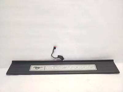 2016 FORD MUSTANG Right Illuminated Door Trim Sill Plate Insert FR3Z6313208CA • $74.99