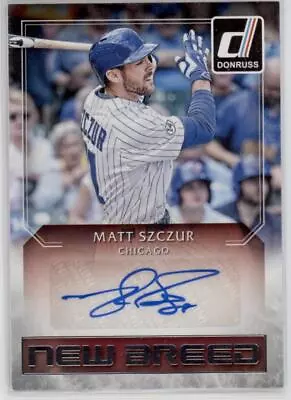 2016 Matt Szczur Donruss New Breed  Auto       #NB-MS (A5122) • $4