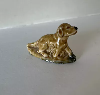 Wade Whimsies Labrador Retriever Dog  Figurine  England Collectible Vintage • £4.95