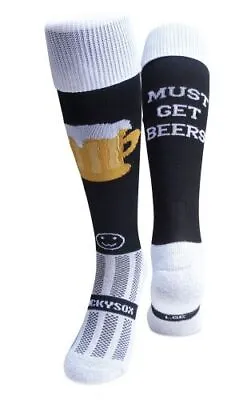 WackySox Must Get Beers Knee Length Sport Socks • £9.95