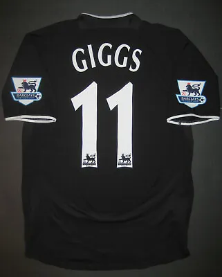 2003-2005 Nike Manchester United Ryan Giggs Away Jersey Shirt Kit Wales • $339.99