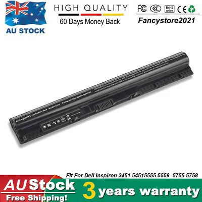 Battery For DELL Inspiron 3451 3551 3567 5558 5758 14 15 3000 M5Y1K M5YIK • $32.99