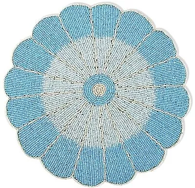 Beaded Table Mat Coffee Table Beaded Mat Placement Mats For Dining Table Bead... • $27.23