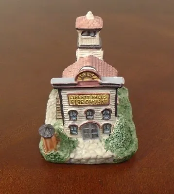 $9.99 • Buy Liberty Falls Fire Station Figurine AH10 1992 International Resourcing Services
