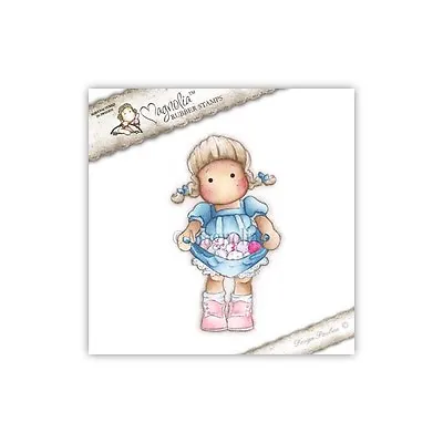 Magnolia Rubber Stamps Tilda With Eggs In Her Apron NEW • $4