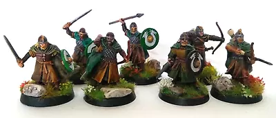 GW - Lotr - Hobbit - Mesbg - Pro Painted Squad Of 7 Warriors  - Rohan • £16.62