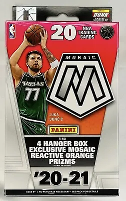 2020-21 Panini Mosaic NBA Basketball Hanger Box Factory Sealed Brand New • $18.95